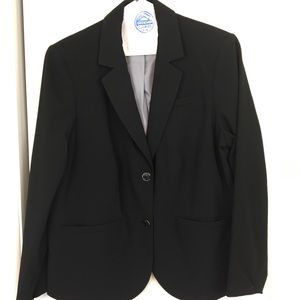 Calvin Klein Black Blazer Sz 16 Plus Size